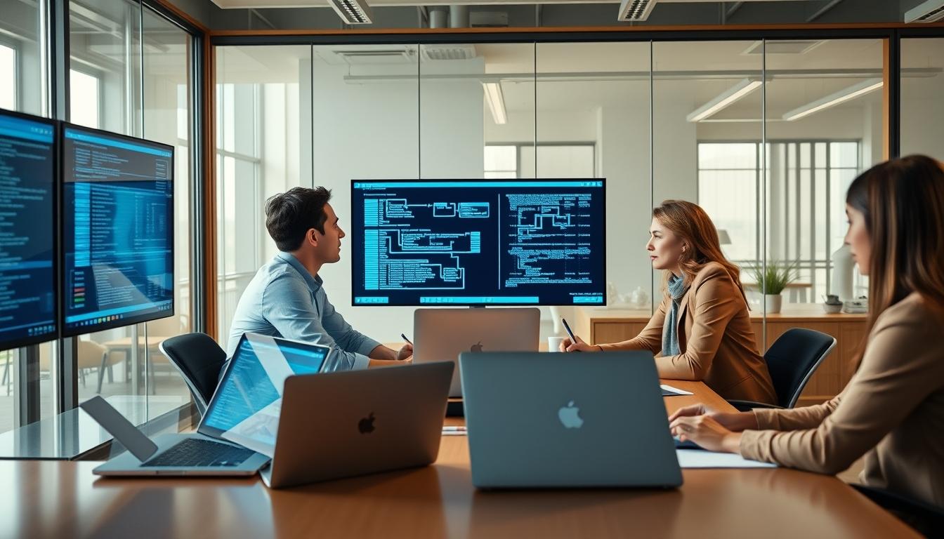 Custom software development for business operations